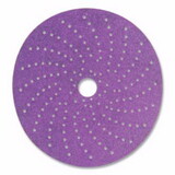 3M 051131-31372 Cubitron™ II Hookit™ Clean Sanding Abrasive Disc, 737U, Precision Shaped Ceramic, 6 in dia, 120+ Grade