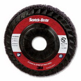 Scotch-Brite 638060-05586 Clean And Strip Xt Pro And Xt Pro Extra Cut Disc, 4.5 In Dia X 0.875 In Arbor, 13300 Rpm, Silicon Carbide, Extra Coarse