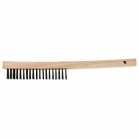 Pferd 410-85045 Curved Handle Scratch Brush - Economy 3X19 Rows