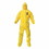 Kimberly-Clark 00687 Kleenguard A70 Chemical Splash Protection Coveralls, Yellow, 4Xl, Hood/Boots, Price/12 EA