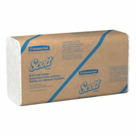 Kimberly-Clark Professional 412-01807 Scott 100% Rf Multi-Foldhand Towels Case/16