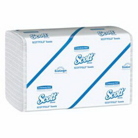 Kimberly-Clark Professional 01960 Scott Scottfold Paper Towels, 7 4/5 X 12 2/5, White, 175 Towels/Pack