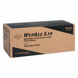 Kimberly-Clark 5322 Wypall L10 Utility Wipes, Pop-Up Box, White, 125 Per Box