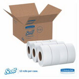 Kimberly-Clark Professional 07223 Scott JRT Jumbo Roll Bathroom Tissue, 1-Ply, 9