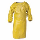 Kimberly-Clark 09829 Kleenguard A70 Chemical Spray Protection Smocks, 44 In,Yellow