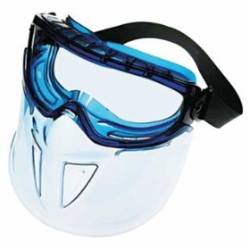 Kleenguard 412-18629 Full Face Faceshield Blue Frame Anti Fog Clear L