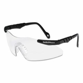 Smith & Wesson 412-19799 S&W Magnum 3G Safety Glasses Blk Frame Clear Len