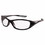 Kleenguard 412-20539 V40 Hellraiser Safety Glasses Clr Poly Lens Blk, Price/1 EA