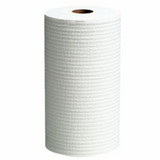 Kimberly-Clark 35401 X60 Cloth Wiper, White, 9.8 In W X 13.4 In L, Small Roll, 130 Sheets/Roll