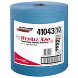 Kimberly-Clark Professional 412-41043 Wypall X80 Shop Pro Cloth Towel Blue 475/Roll
