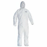 Kimberly-Clark 46125 Kleenguard A30 Breathable Splash & Particle Protection Coveralls, 2Xl, Hood/Boot