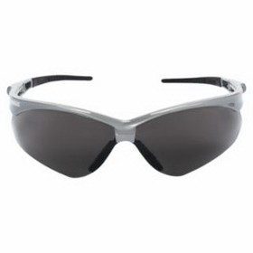 KleenGuard 47383 V30 Nemesis&#153; Safety Glasses, Smoke, Polycarbonate Lens, Anti-Fog, Silver Frame/Black Temples, Nylon