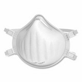 KleenGuard 54627 3400 Series N95 Particulate Respirator, Half Face, Adjustable Straps, White, Regular