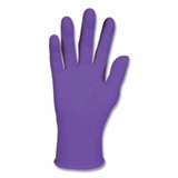 Kimtech  Purple Nitrile™ Disposable Exam Gloves, Beaded Cuff, Unlined, 6 mil