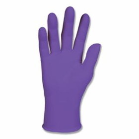 Kimtech  Purple Nitrile&#153; Disposable Exam Gloves, Beaded Cuff, Unlined, 6 mil