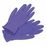 Kimtech 55082 Purple Nitrile™ Disposable Exam Gloves, Beaded Cuff, Unlined, Medium, 6 mil