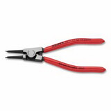Knipex 4611A1 External Snap Ring Plier, 5-1/2 in L, Straight Tip, 25/64 in to 1 in