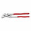 Knipex 8603250 Plier Wrench, 10 in OAL, Flat, 19 Adjustments, Smooth, Price/1 EA