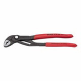 Knipex 8701250 Cobra® Water Pump Pliers, 10 in OAL, V-Jaws, 25 Adjustments, Serrated
