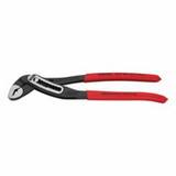Knipex 8801250 Alligator® Pliers, 10 in OAL, V-Jaws, 9 Adjustments, Serrated