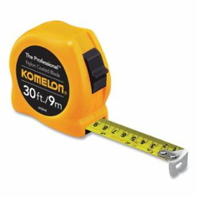 Komelon USA 416-4930IM 30'/9M X 1" Prof Tape Measure  Inch/Metric Read