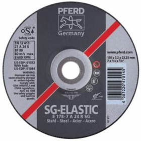 Pferd 419-61040 5 X 1/4 X 5/8-11 T27 Gwa24 R Sg