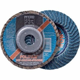 Pferd 419-62015 4-1/2 X 7/8 Polifan Psfzirc Flat 60G