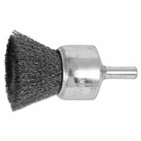 Pferd 419-82972 1" Crimped Wire End Brush .006 Cs Wire 1/4" Shan