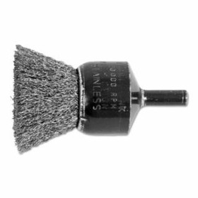 Pferd 419-82991 1" Crimped Wire End Brush .006 Ss Wire 1/4" Shk