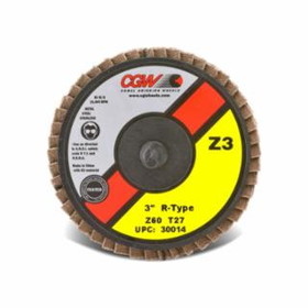 Cgw Abrasives 421-30002 2" Roloc-Type T27 Zir Reg 40 Grit Flap Disc