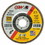 Cgw Abrasives 421-42105 4"X5/8" T27 Z3 Reg 80 Grit Flap Disc, Price/10 EA