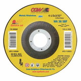 Cgw Abrasives 421-45020 4-1/2X3/32X7/8 A36-S-Bft27 Cutoff Wheel