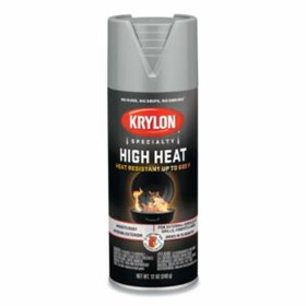 Krylon 425-K01407777 Specialty High Heat Spray Paint  Aluminum  12 Oz