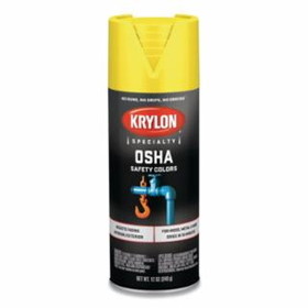 Krylon 425-K01813777 Krylon Osha Colors  Gloss  Safety Yellow  12 Oz