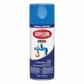 Krylon 425-K02416777 16 Oz Spray Can Osha Safety Blue 12 Oz Fill