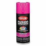 Krylon K02708007 Fusion All-in-One™ Paints + Primers, 12 oz, Aerosol Can, Gloss Hot Pink