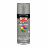 Krylon K05513007 COLORmaxx™ Paint + Primer Spray Paint, 12 oz, Classic Gray, Gloss