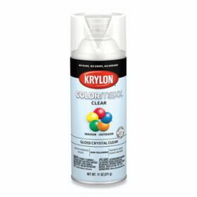 Krylon K05515007 COLORmaxx&#153; Acrylic Spray Paint, 11 oz, Crystal Clear, Gloss
