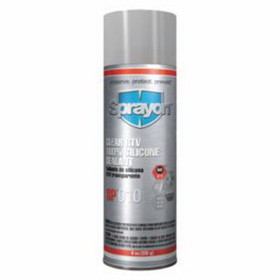 Sprayon 425-S00010000 Rtv Silicone Sealants, 8 Oz Aerosol Can, Clear
