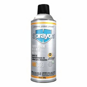 Sprayon 425-S00303000 General-Purpose Food Grade Silicone Mold Release Lubricants, 12 Oz Aerosol Can