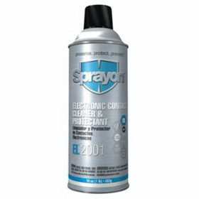Sprayon 425-S02001000 Electrical Spray Lubricant & Cleaners, 16 Oz Aerosol Can