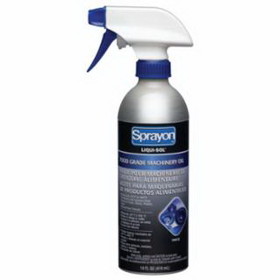 Sprayon 425-SC0700LQ0 Liqui-Sol Food Grade Machinery Oils, 14 Oz, Trigger Spray Can