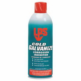 Lps 00516 Cold Galvanize Corrosion Inhibitor, 14 Oz Aerosol Can