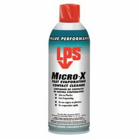 Lps 04516 Micro-X Fast Evaporating Contact Cleaners, 11 Oz Aerosol Can