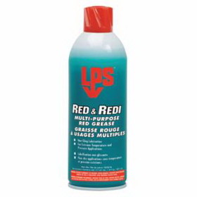 Lps 05816 Red And Redi Multi-Purpose Red Grease, 16 Oz Aerosol Can