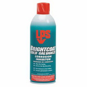 Lps 05916 Bright Coat Cold Galvanize Corrosion Inhibitor, 16 Oz Aerosol Can