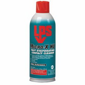 Lps 06616 Micro-X Nu Fast Evaporating Contact Cleaners, 11 Oz Aerosol Can