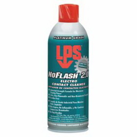 Lps 07416 Noflash 2.0 Electro Contact Cleaner, 12 Oz, Aerosol Can, Solvent Scent