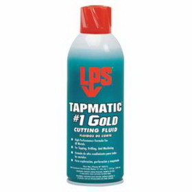 Lps 40312 Tapmatic #1 Gold Cutting Fluids, 11 Wt Oz, Aerosol Can