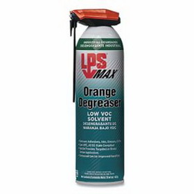 LPS 97320 MAX Orange Degreaser Low VOC Solvent, 15 oz, Aerosol